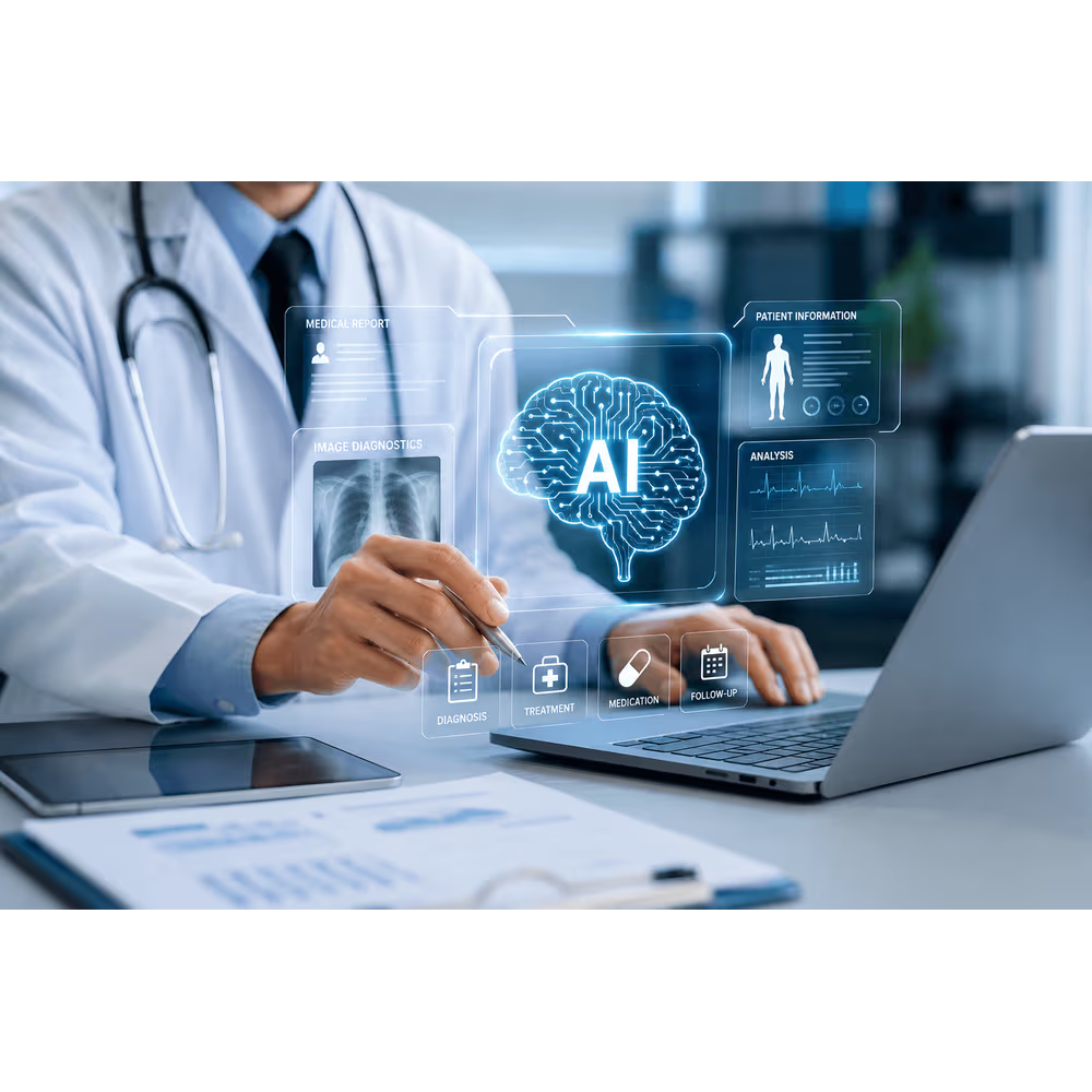 analiza wyników online ai medycyna